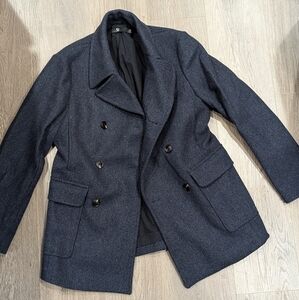 Uniqlo x J+ peacoat
